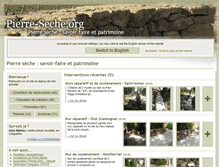 Tablet Screenshot of pierre-seche.org