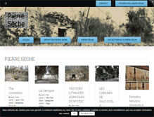 Tablet Screenshot of pierre-seche.com